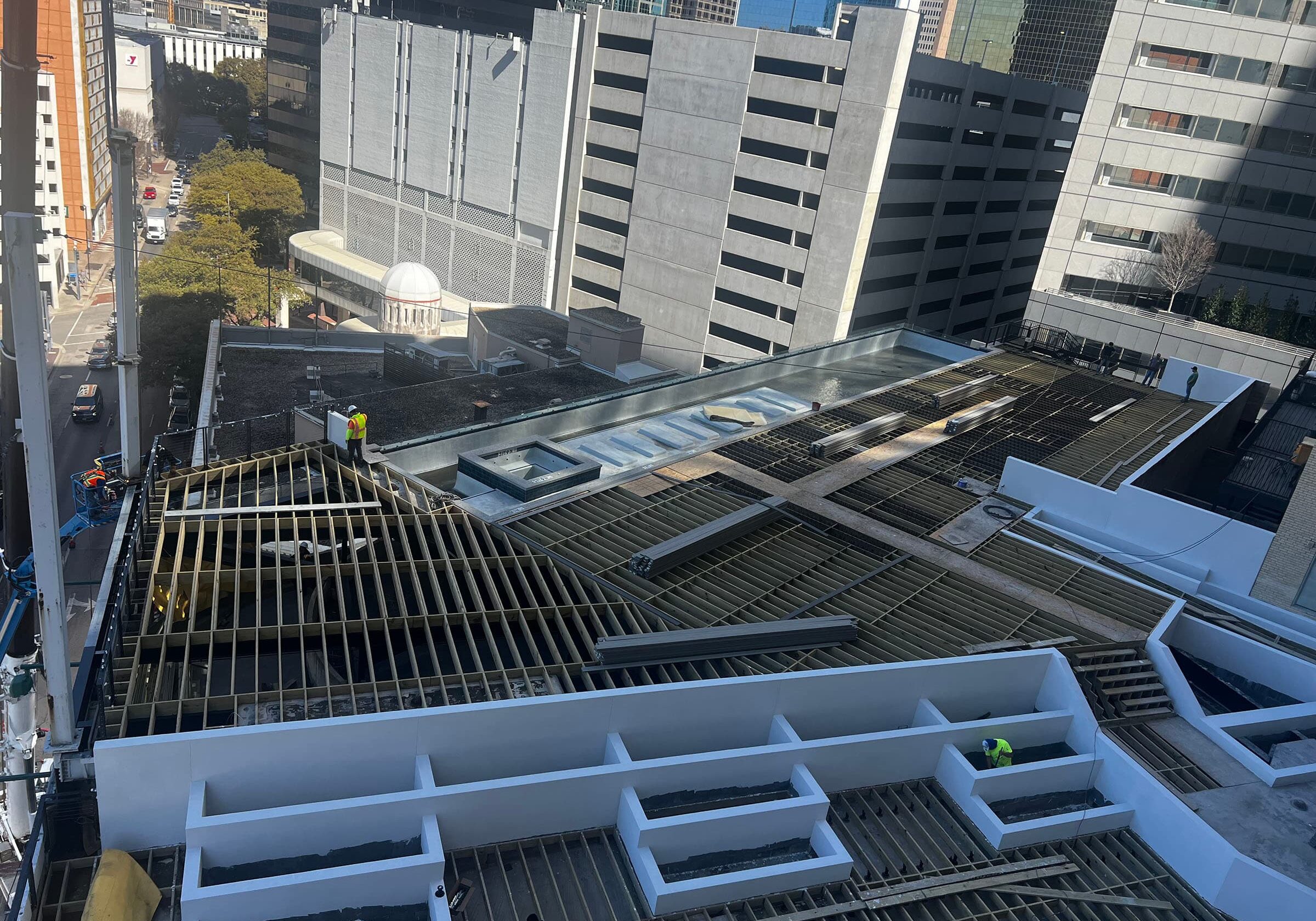 Mosaic Dallas: Rooftop Pool Deck (In Progress)