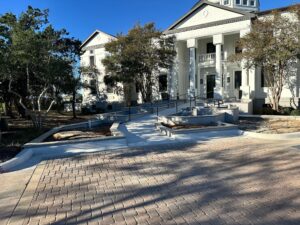 Meritage at Steiner Ranch: Front Entry Ramp and Planter Tiers